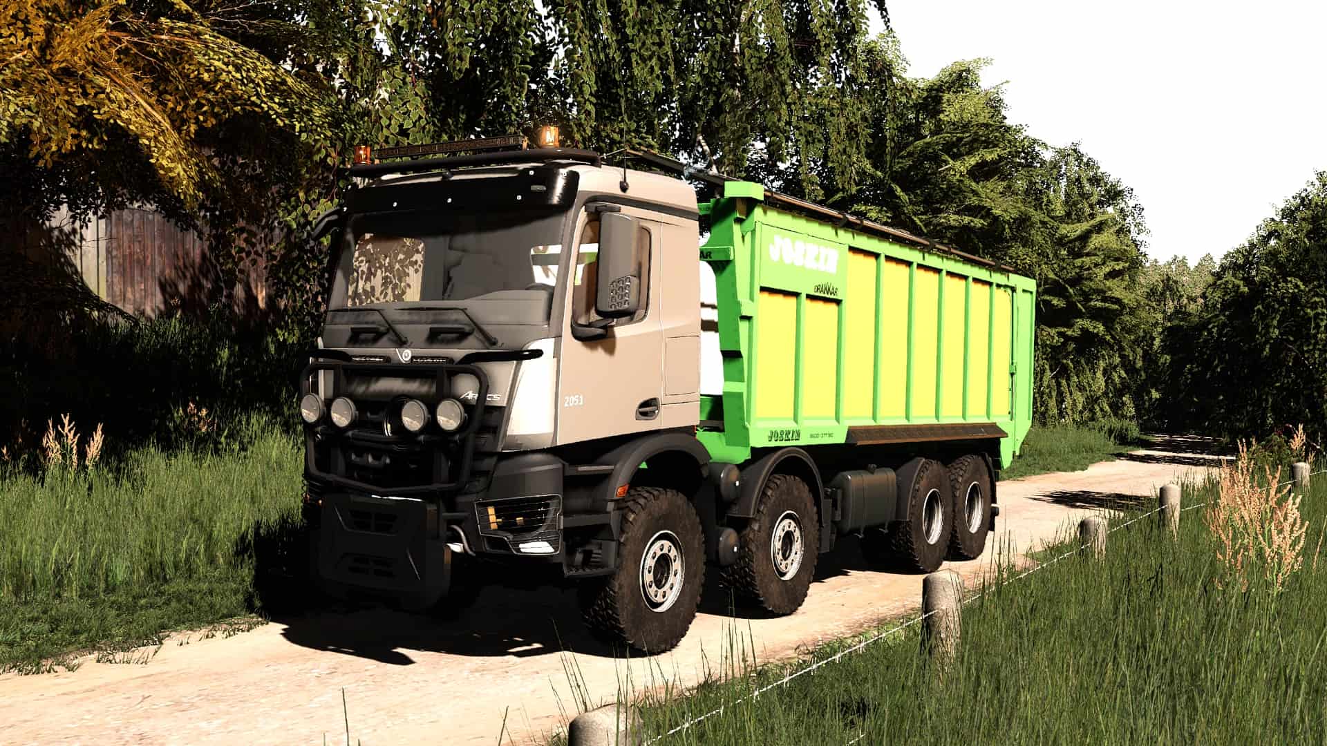 Mercedes Arocs Agrar 8×8 Joskin Edition v1.0 Mod