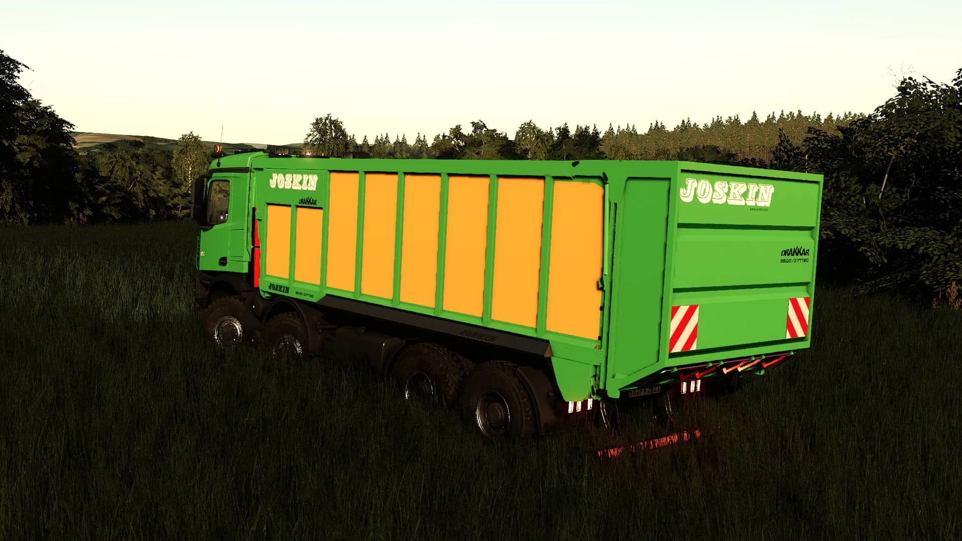 Mercedes Arocs Agrar 8×8 Joskin Edition v1.0 Mod thumbnail 3