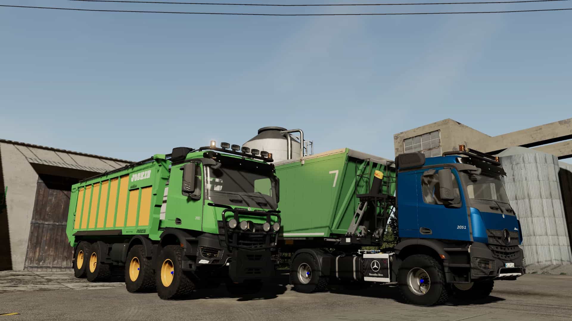 Mercedes Arocs Agrar 8×8 Joskin Edition v1.0 Mod thumbnail 5