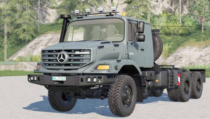 Mercedes-Benz Zetros 3643 6×6 2015 V1.0 Mod