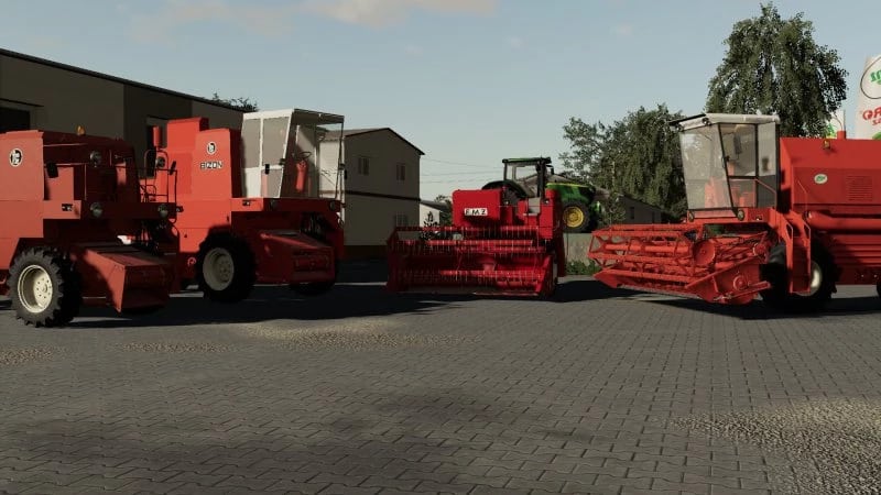 FMŻ HARVESTERS PACK (Z040, Z050, Z058, KZS4 REKIN) v2.1 Mod