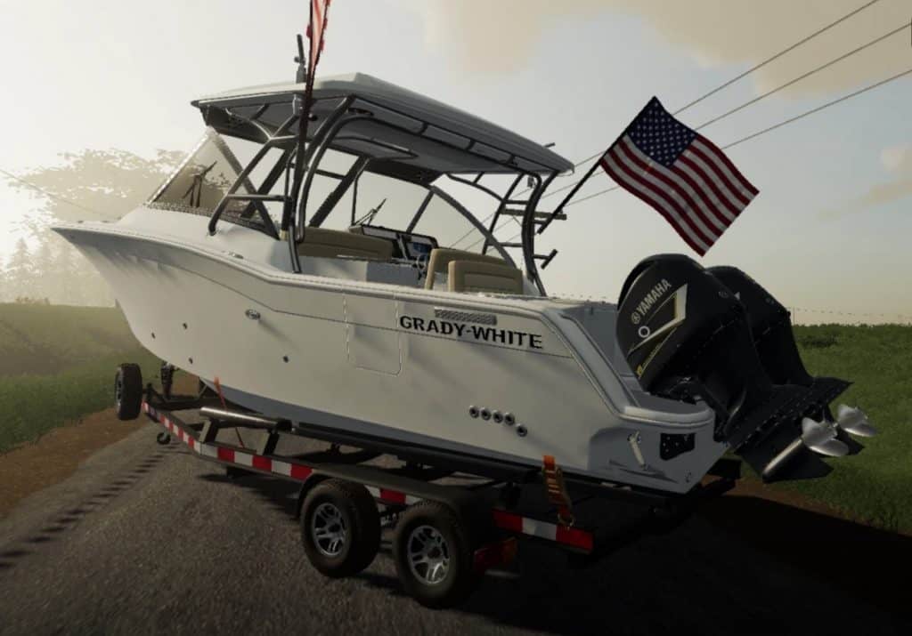 27FT Grady White Boat and Trailer v1.0.0.0 Mod