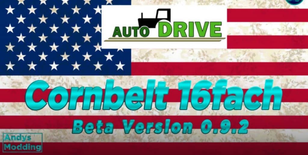AutoDrive courses for the Cornbelt Beta v0.9.2 Mod