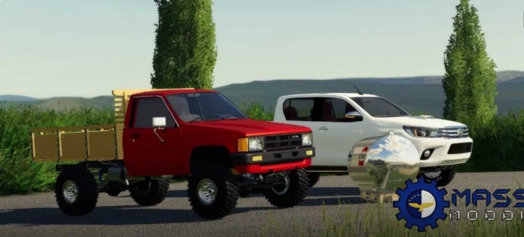 Pickup and milk tank v1.0.0.0 Mod