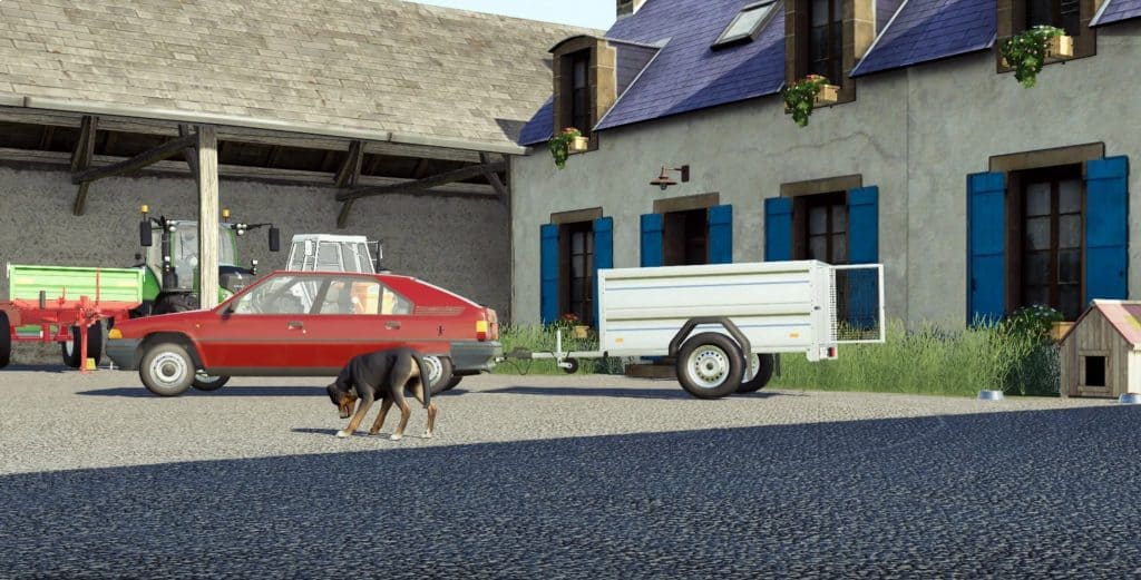 Remorque transport pour chien LBDT Version v1.0.0.0 Mod