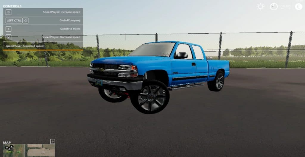 99 Chevy silverado squatted v1.0 Mod