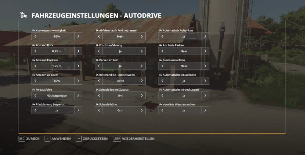 AutoDrive Kurse für Hof Bergmann v1.0.0.6 Mod