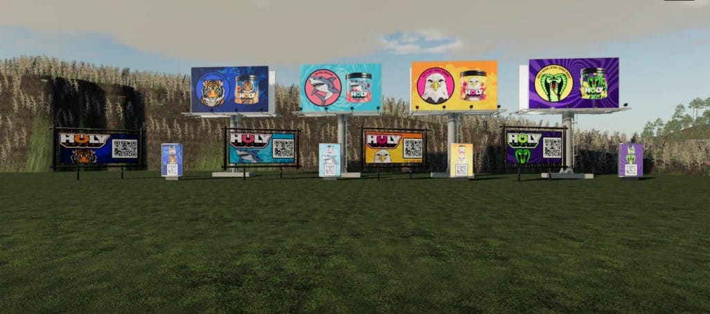 Billboards with hourly yield v1.0.0.0 Mod