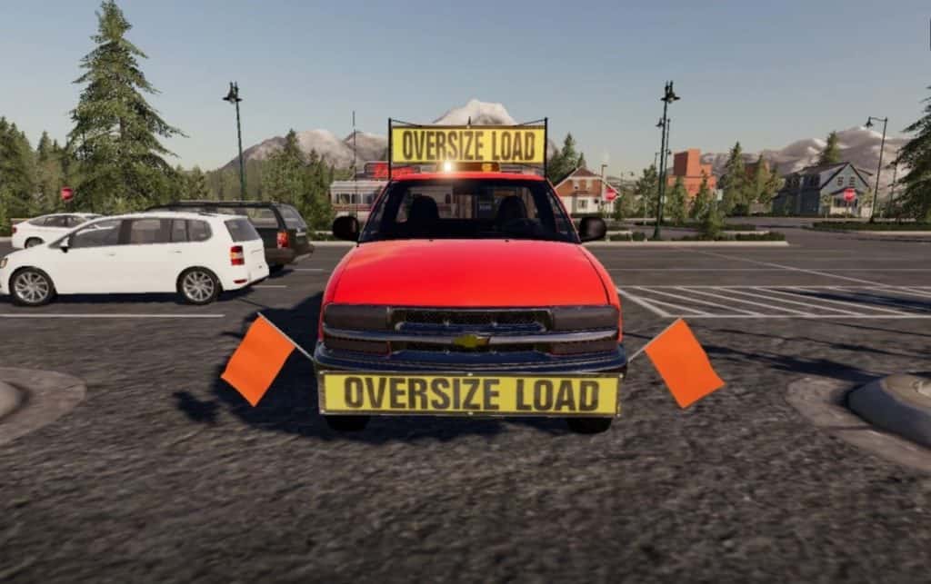 Chevy S10 Oversize Load/Pilot Car v1.0.0.0 Mod