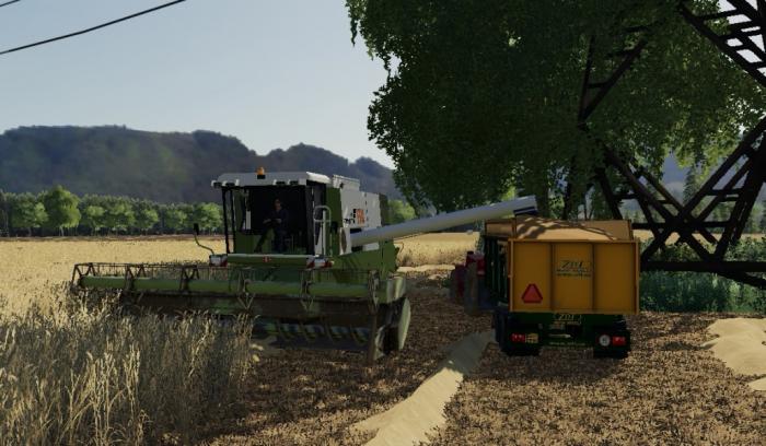 Edit kombajnu Forschrit E518 JZD ZABŘEH Mod