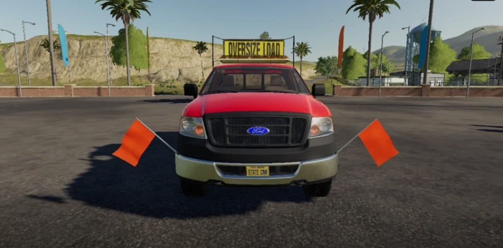 Ford F-150 Oversize Load/Pilot Car v1.0.0.0 Mod