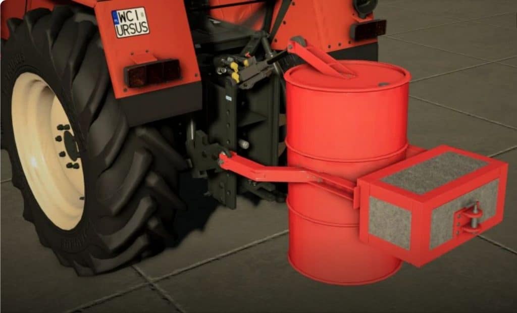 HOMEMADE BARREL WEIGHT v1.0.0.0 Mod