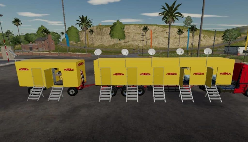 Pack 5 Trailers PINDER v1.0.0.0 Mod