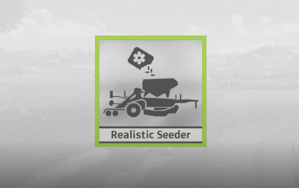 REALISTIC SEEDER v3.2.0.1 Mod