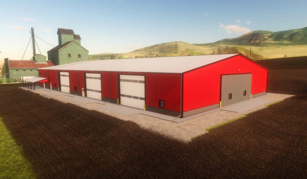 120×225 Grey Red Shop v1.0.0.0 Mod