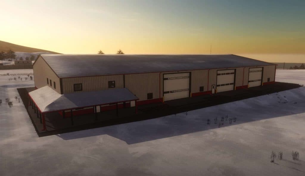 120×225 Red Grey Shop v1.0.0.0 Mod