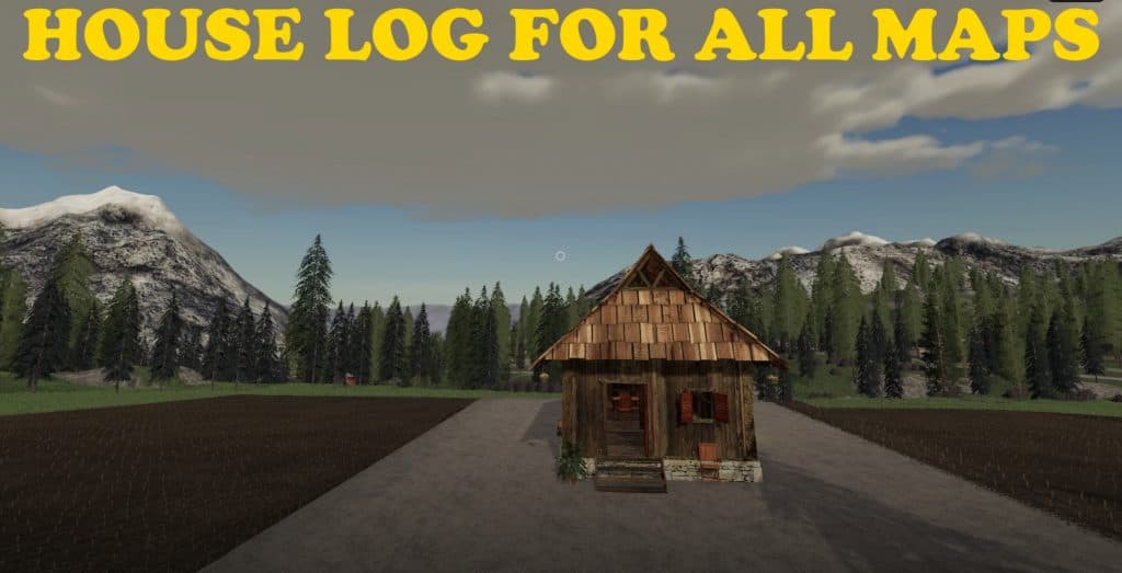 Building a LOG House for All Maps v1.0 Mod