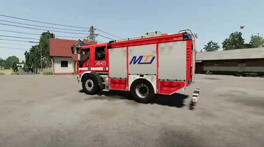 Iveco Eurocargo GBA MotoTruck 349[L]23 OSP Rossosz v0.0.0.1 Mod