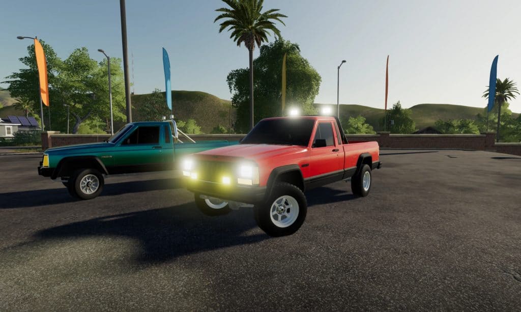 Jeep comanche v1.0 Mod
