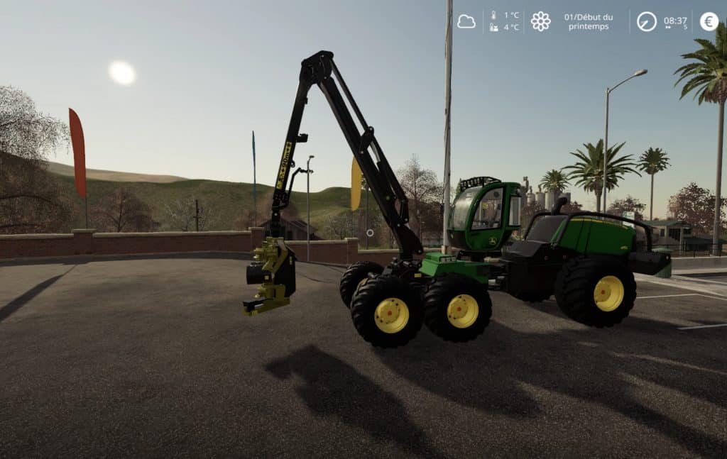 John Deere 1470G Speed Edition v1.0 Mod