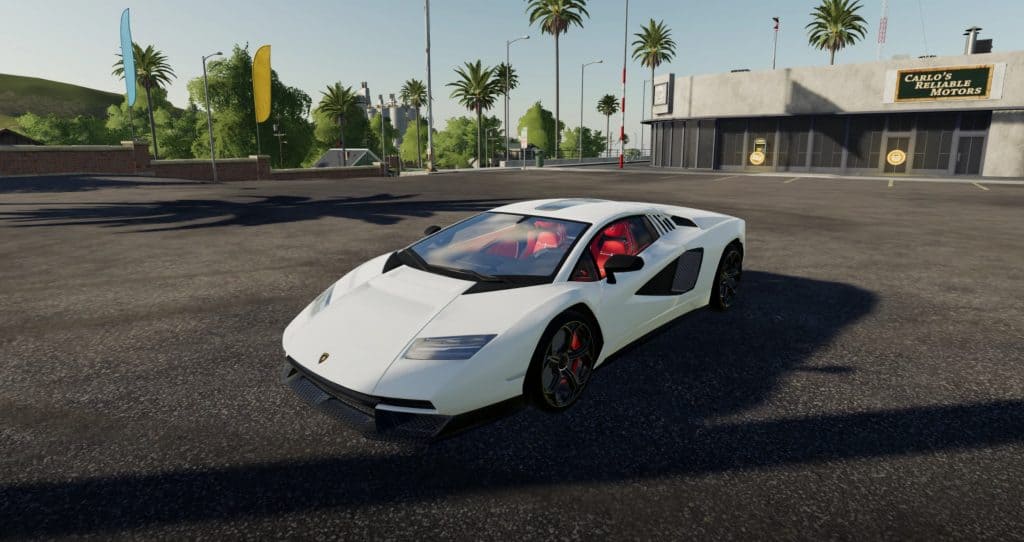 Lamborghini countach 2022 v1.0 Mod