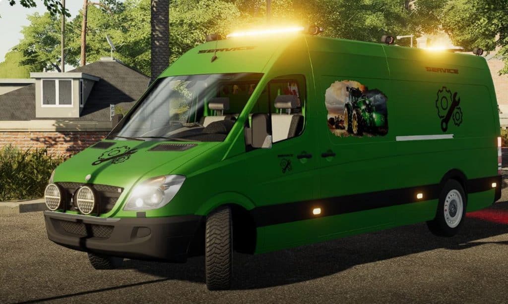 Mercedes Sprinter Servicecar v1.0.0.0 Mod