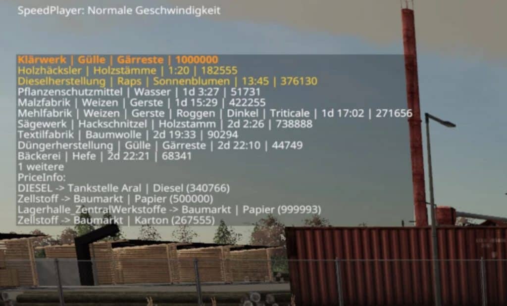 ProductionsInfoHud v1.0.0.5 Mod