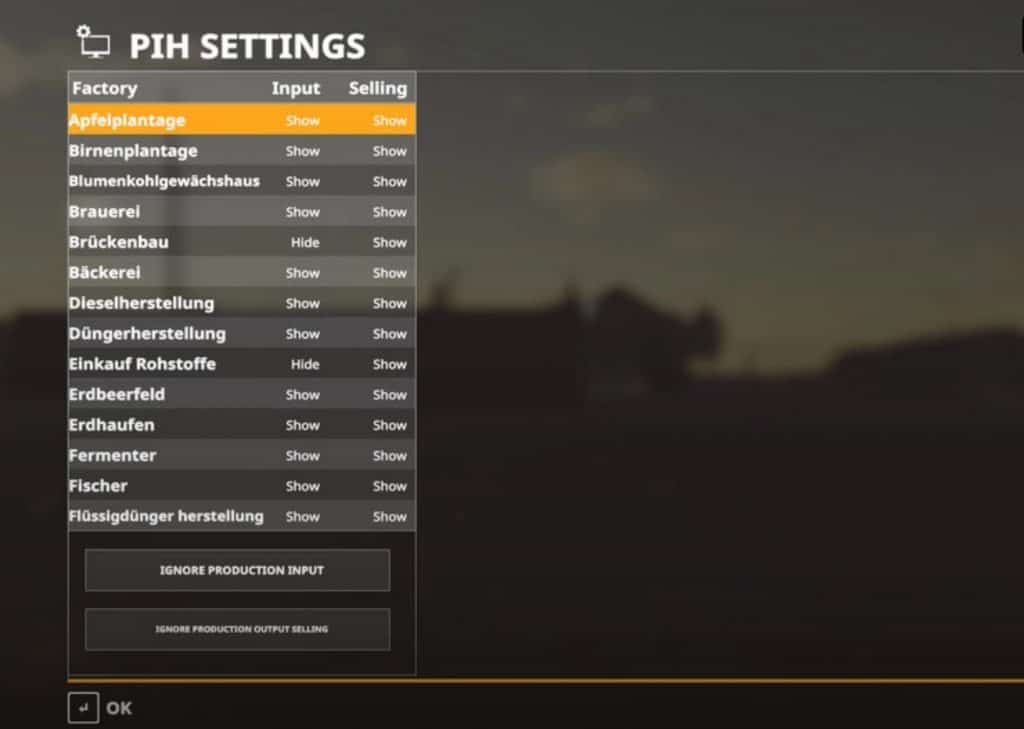 ProductionsInfoHud v1.0.1.3 Mod