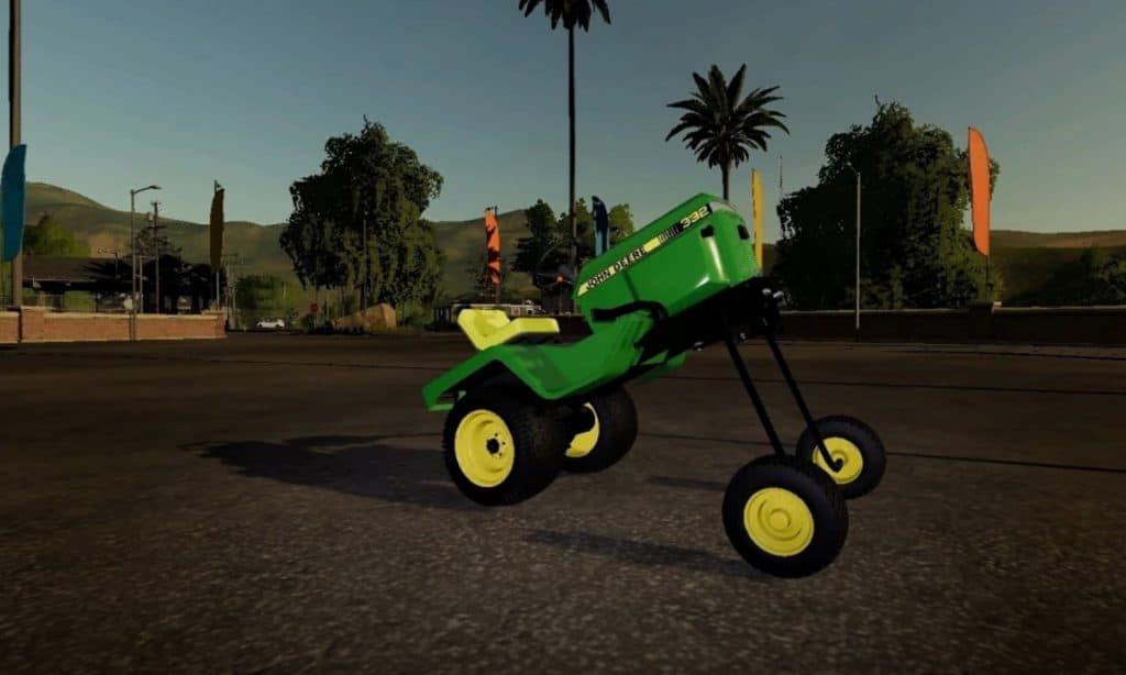 Squatted Lawn Mower v1.0.0.0 Mod