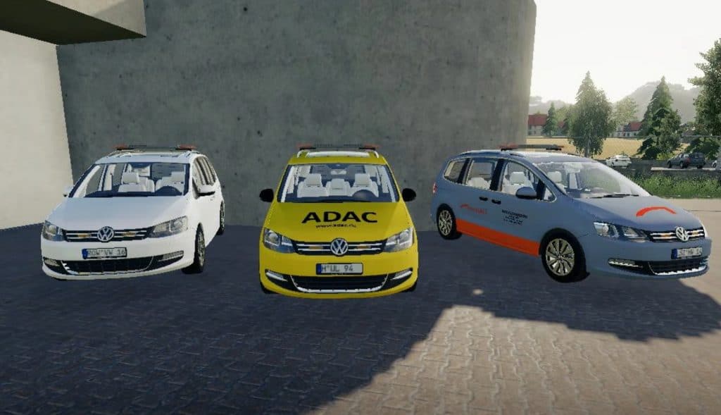 VW Sharan 2016 Abschleppdienst v1.0 Mod