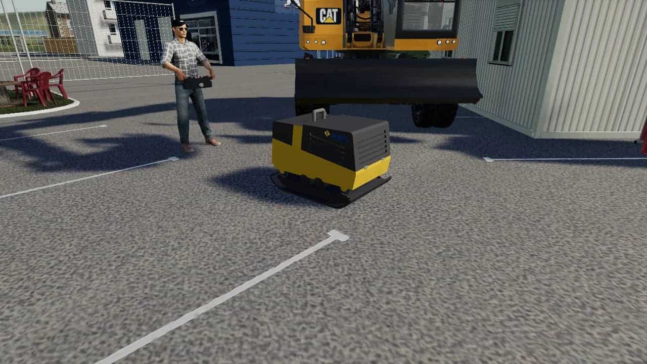 Plaque vibrante BOMAG télécommander (BPH 80/65 S) v1.0 Mod