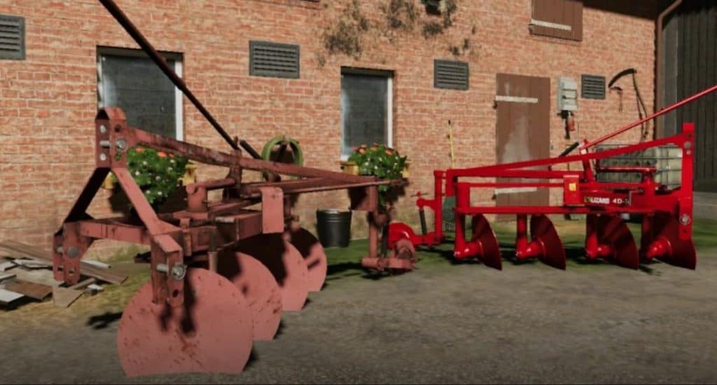 4DR disc plow v1.0.0.0 Mod