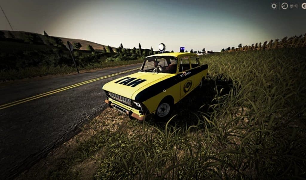 AZLK 412 militia of the USSR v1.0.0.0 Mod