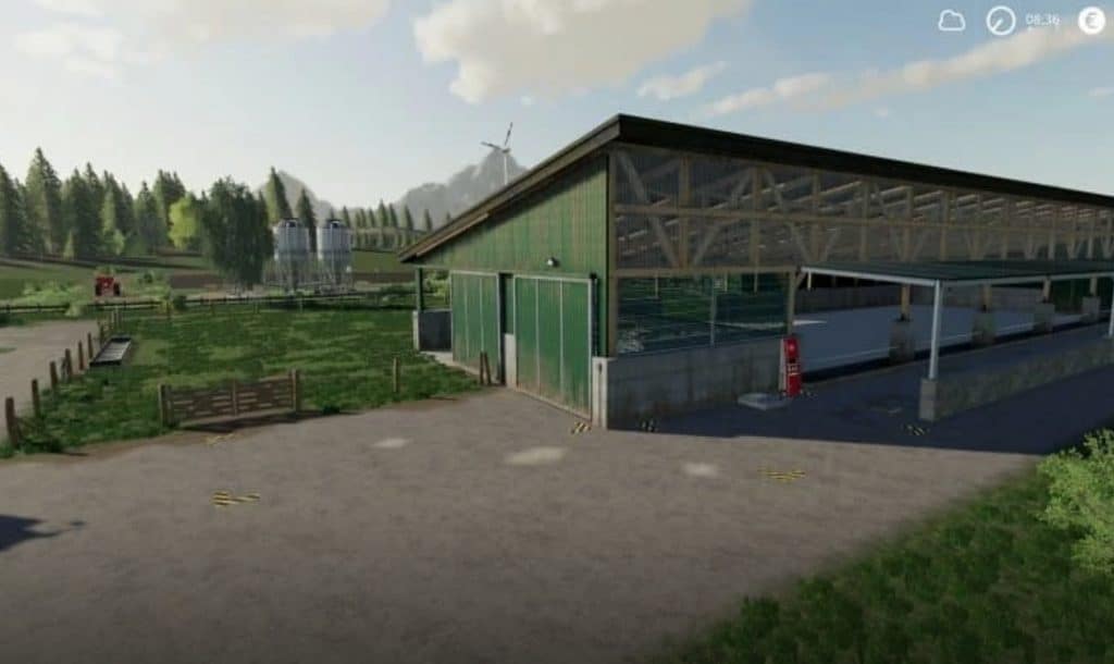 Big Cow Stable v1.0.0.0 Mod