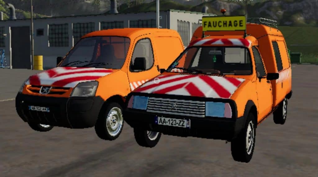 Citroen C15 & Peugeot Partner PACK v1.0.0.0 Mod