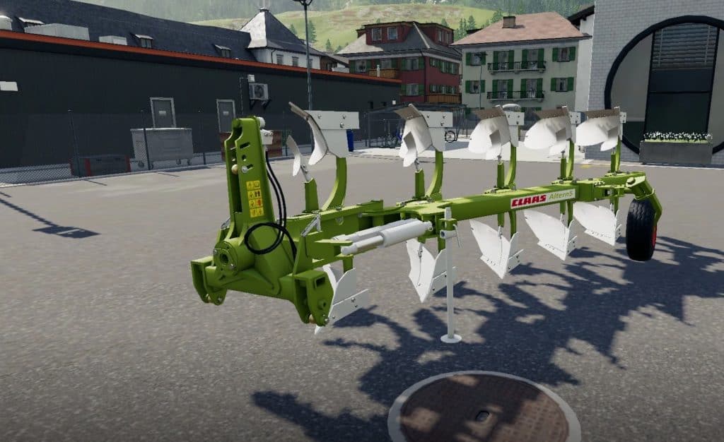 Claas Altern Plow v1.0 Mod