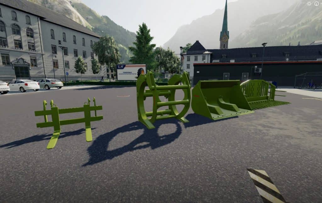 Claas WheelLoader Tools v1.0.0.1 Mod