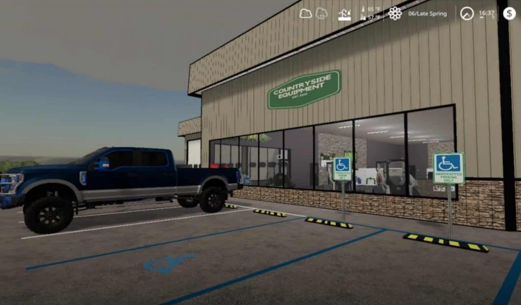 Countryside equipment dealership v1.0 Mod