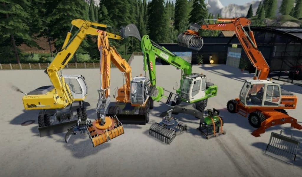LIEBHERR 909 – Pack v1.0.0.0 Mod