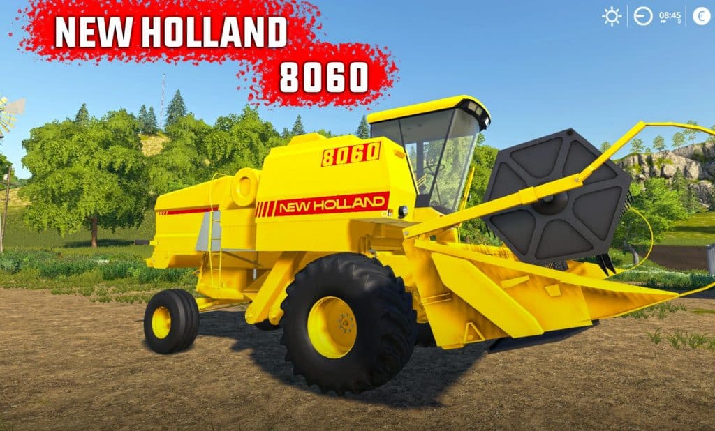 NEW HOLLAND CLAYSON 8060 v1.0 Mod