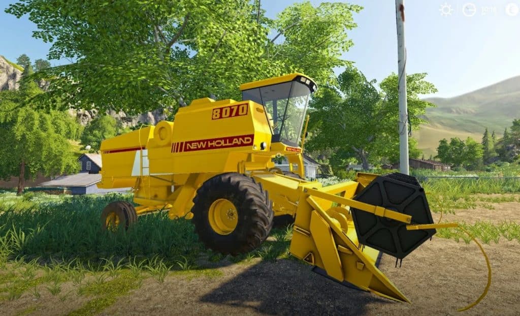 NEW HOLLAND CLAYSON 8070 v1.0 Mod