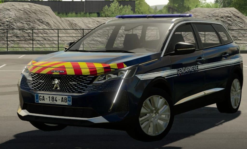 Peugeot 5008 2021 Gendarmerie v1.0.0.0 Mod