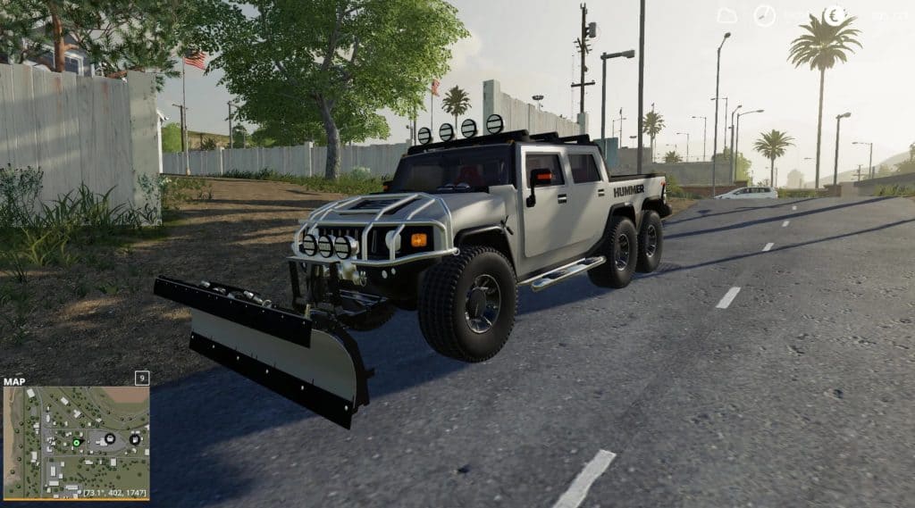 Hummer 6×6 (with snow plow) v1.0.0.0 – FS19