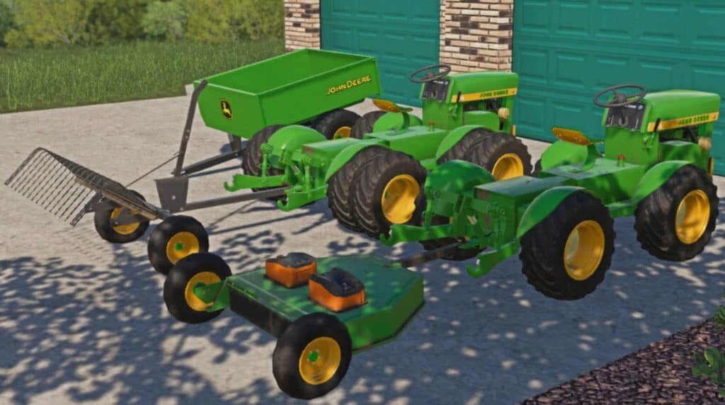 John Deere 110 Round Fender 4×4 v1.0.0.0 – FS19