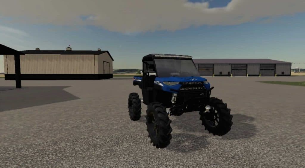 Lifted Single Door Polaris SXS v1.0.0.0 – FS19