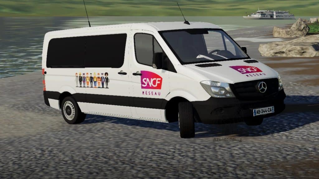 Mercedes Sprinter SNCF v1.0.0.0 Mod