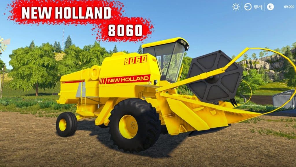 NEW HOLLAND CLAYSON 8060 v2.0.0.0 Mod