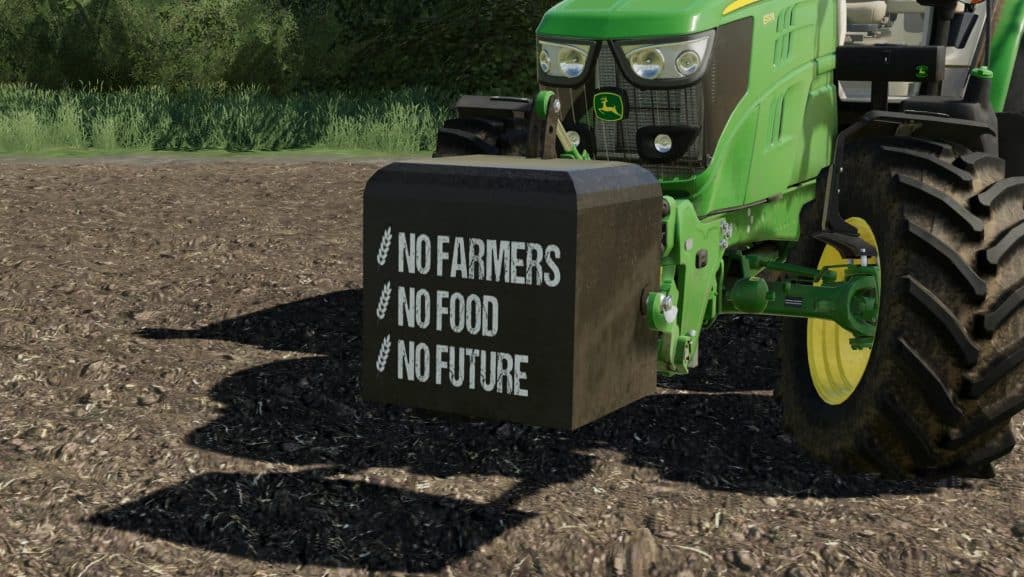 No Farmers – No Food – No Future Weight Block v1.0 Mod