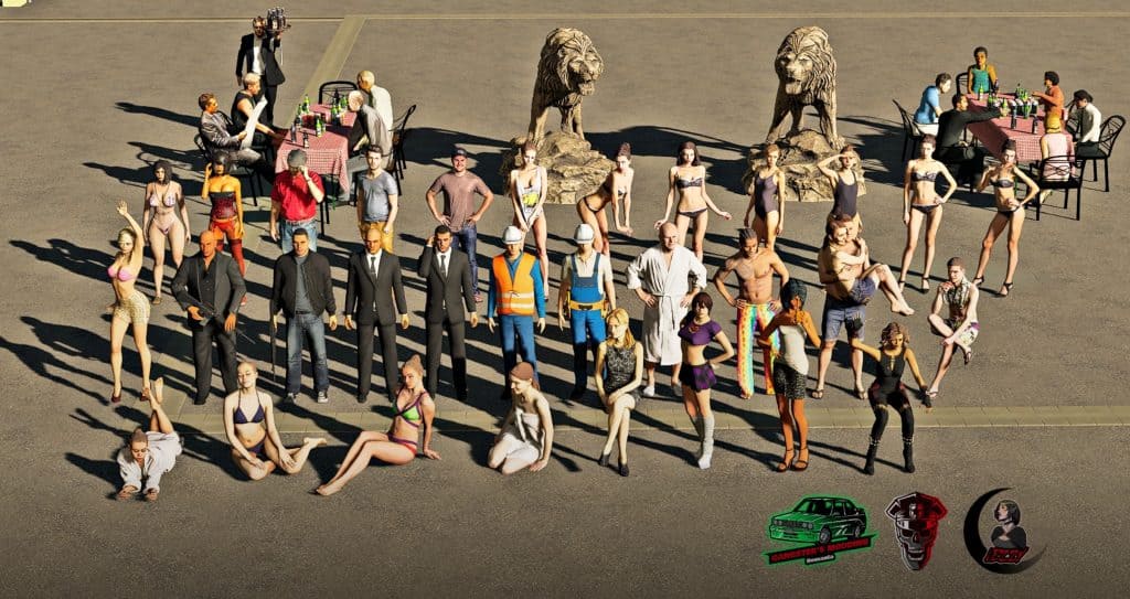 Placeable People ( Roleplay ) v1.0.0.0 Mod