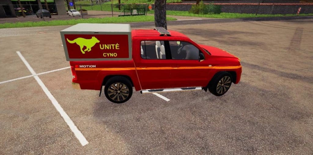 Volkswagen firefighter dog unit v1.0 Mod